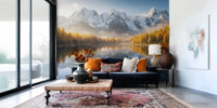 Mirror Mountain Vista Wall Mural