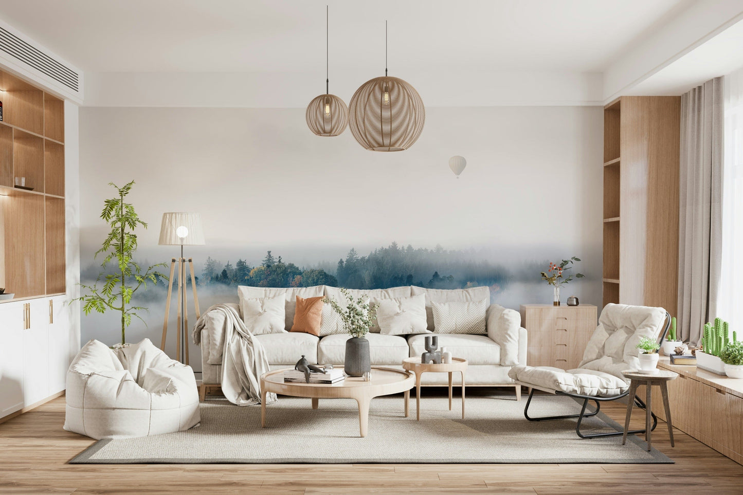 Above the Mist Wall Mural -2174342