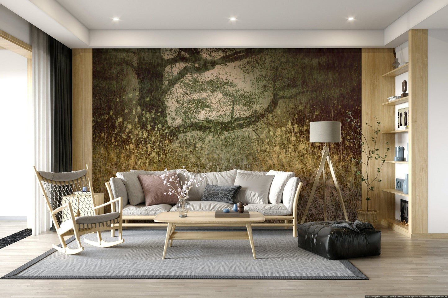 Filtered Light Wall Mural -1942075
