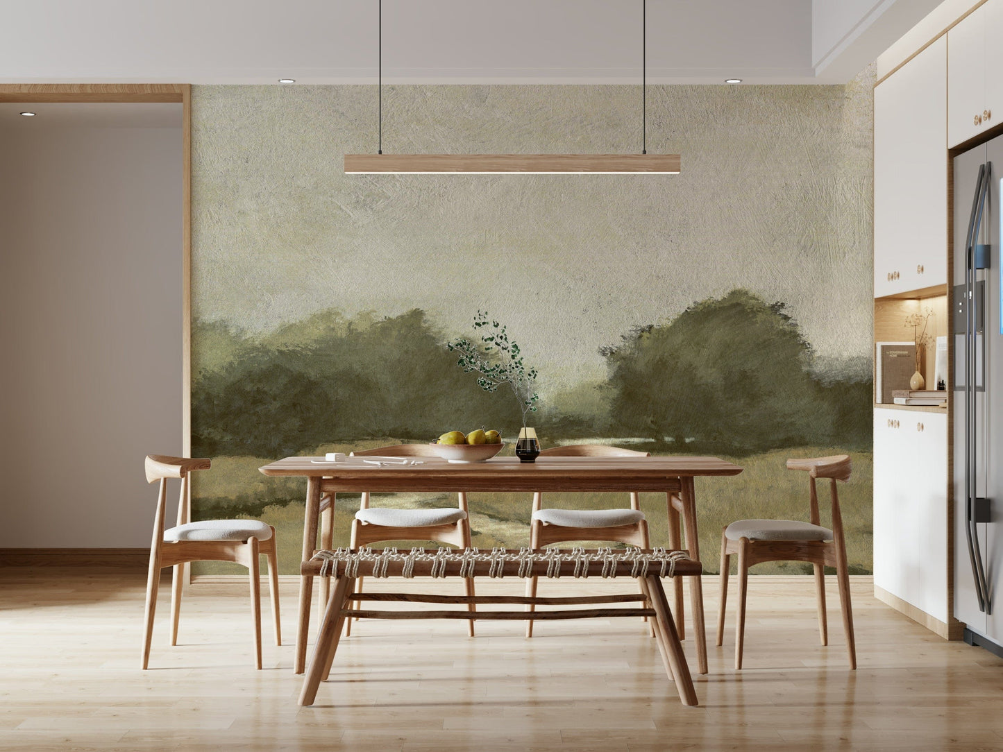 Misty Path Wall Mural -2879452