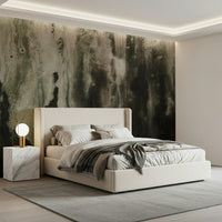 Wall mural capturing cascading waterfall scenes with ethereal mist for natural, relaxing décor.
