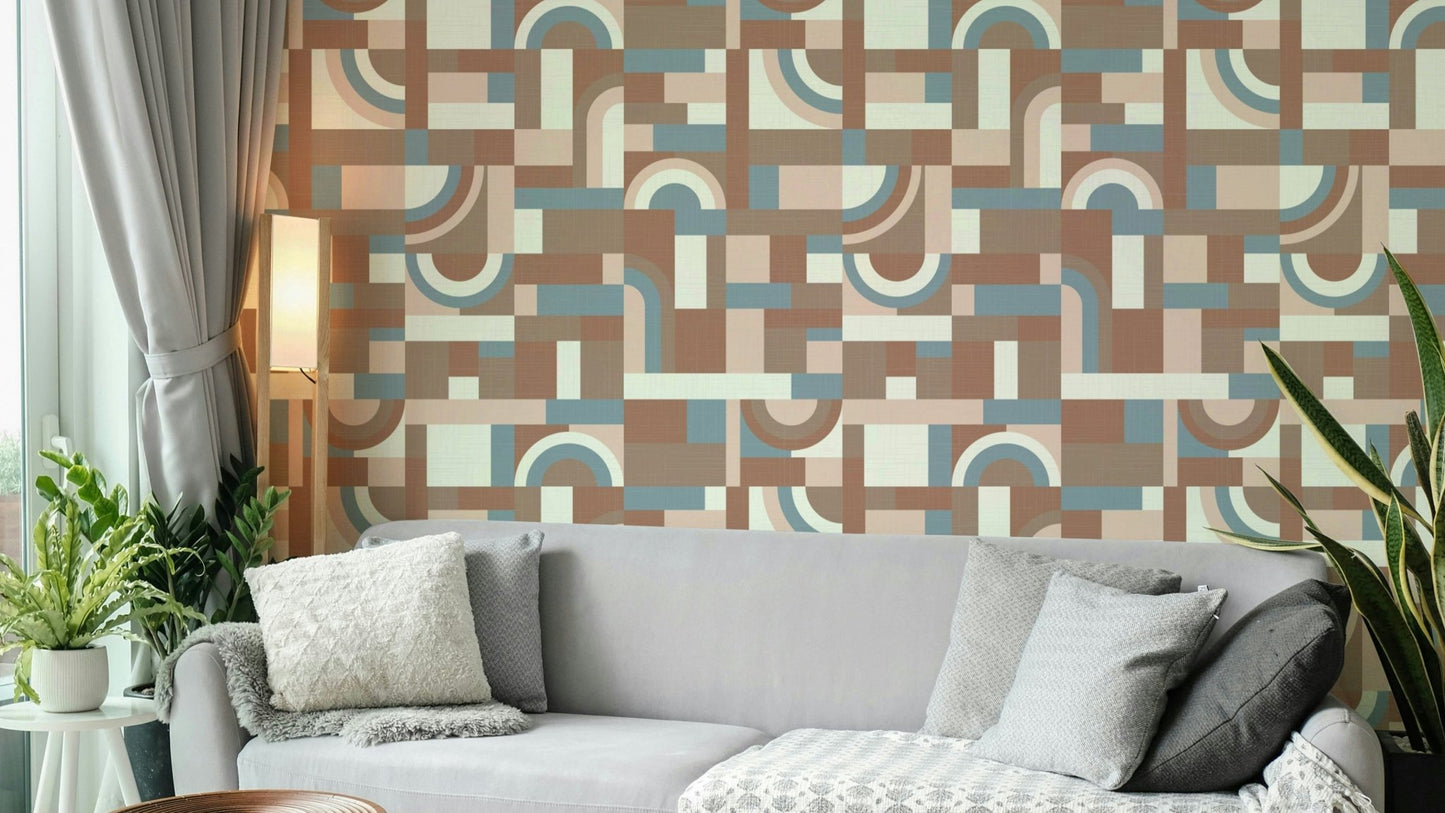 The colors are a warm, uniform mocha brown.

