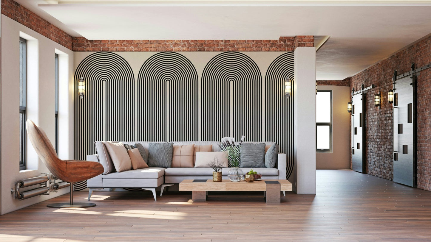 Mod Arc Wall Mural