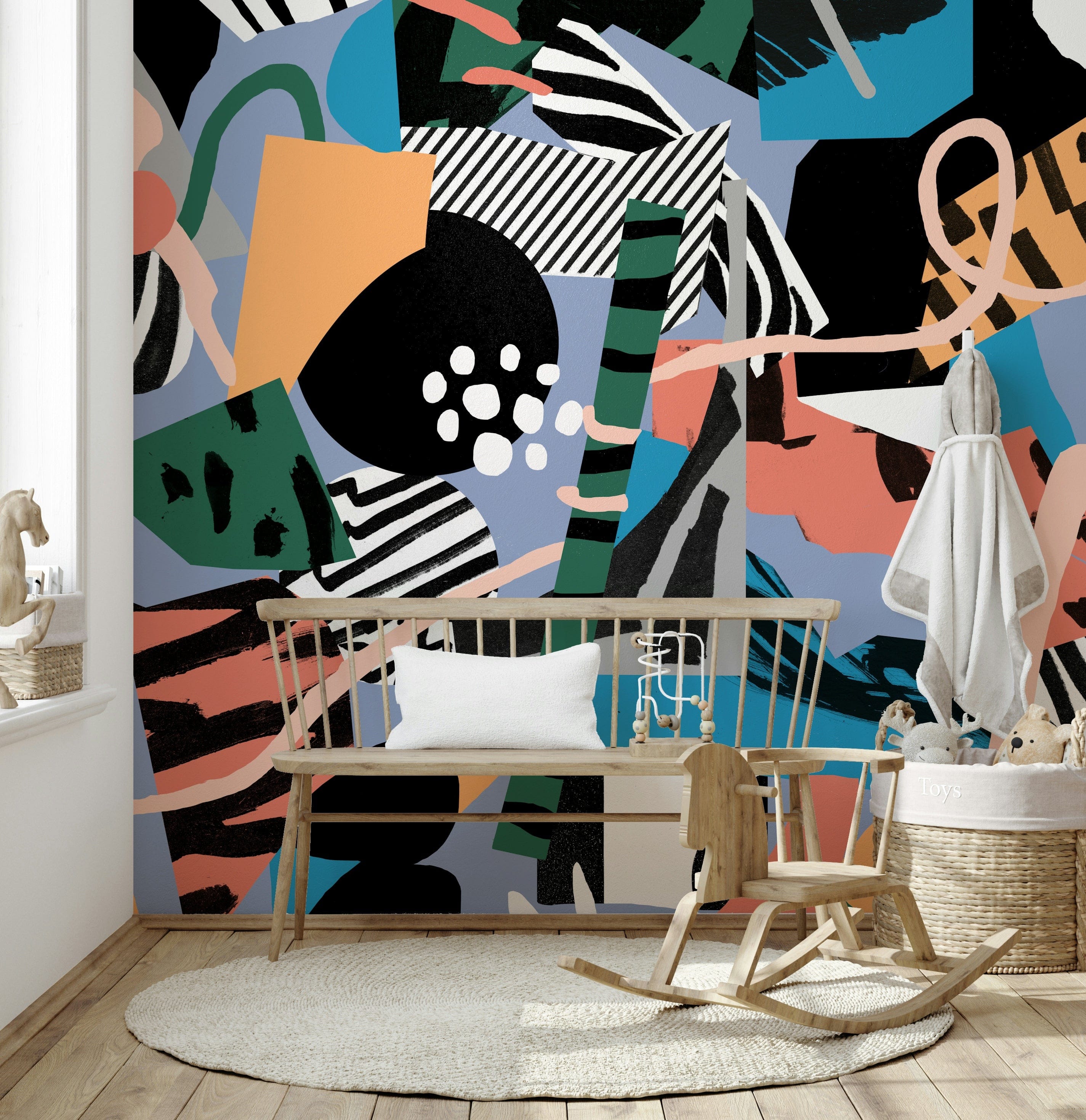 Modern Abstract Wall Mural