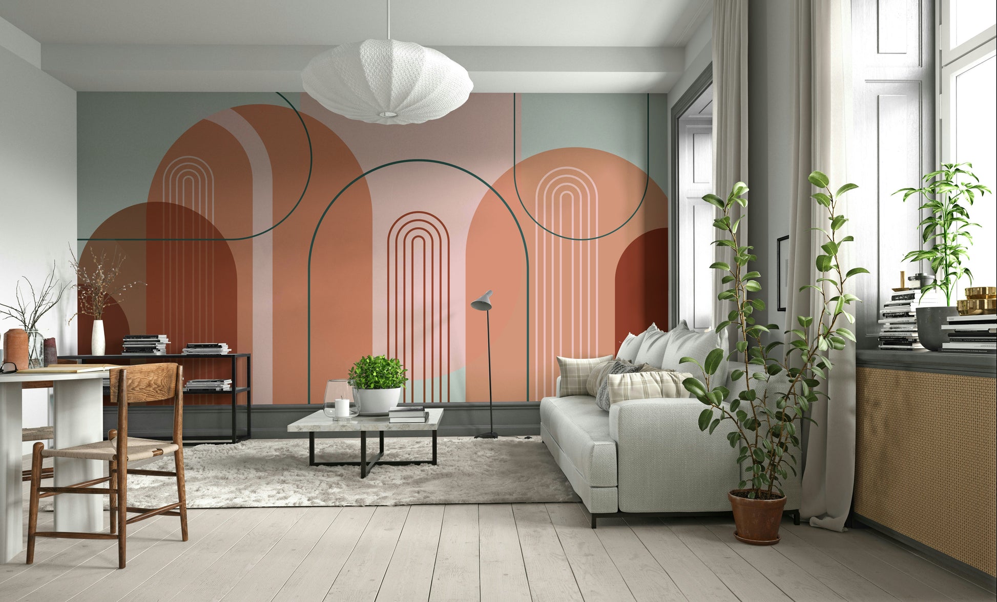 Clean lines for a refined look

