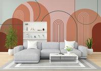 Subtle arches adding architectural depth

