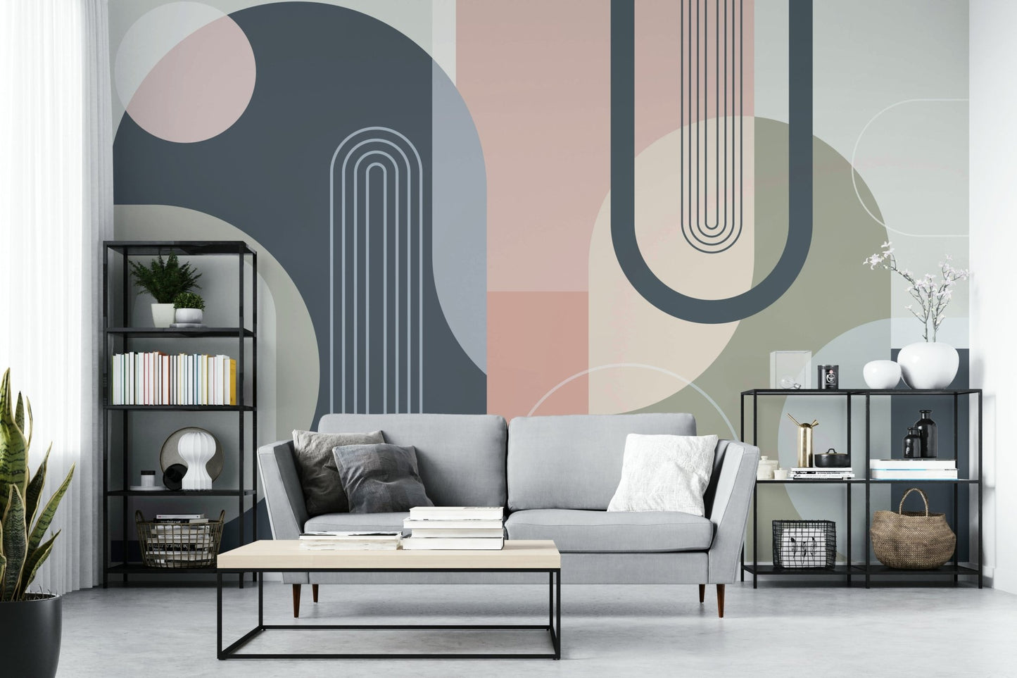 The design gives a feeling of quiet, natural beauty.

