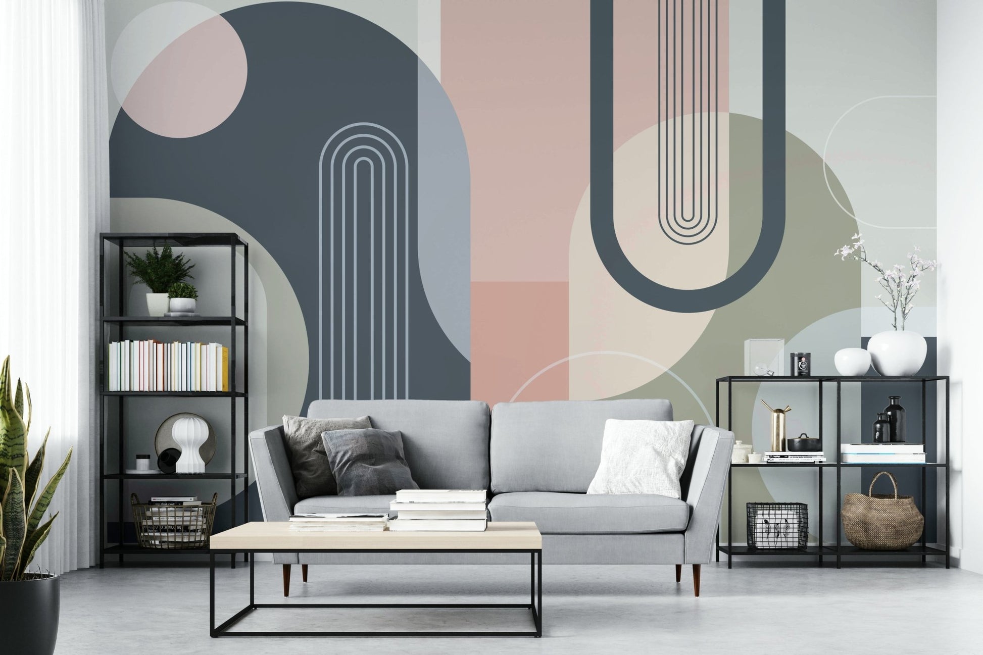 The design gives a feeling of quiet, natural beauty.

