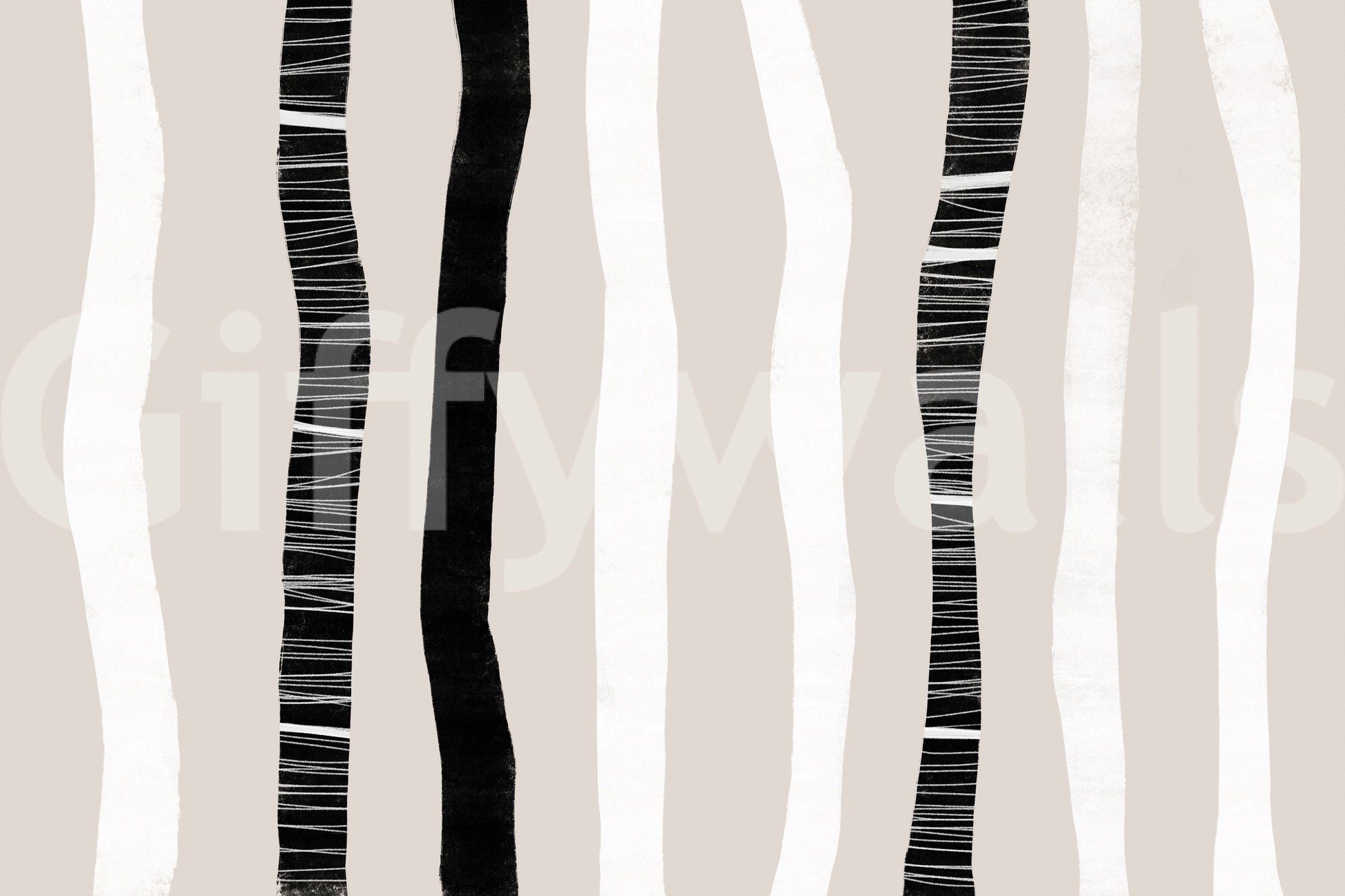 A high-quality minimalist tree wall mural for walls.

