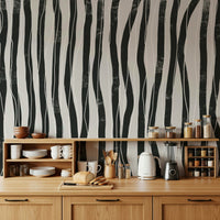 A classic stripe design wallpaper for walls.