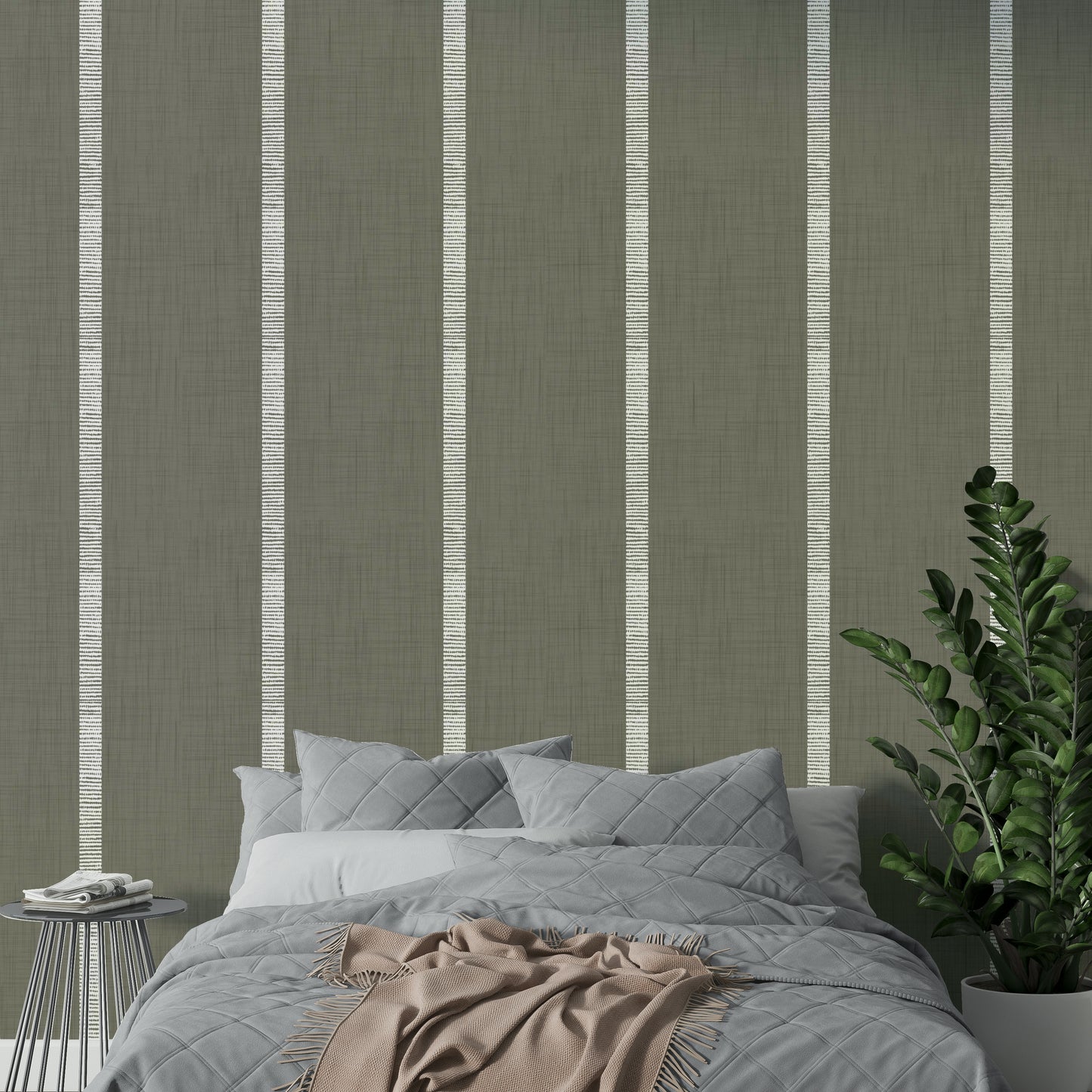 Calm modern-boho wall mural

