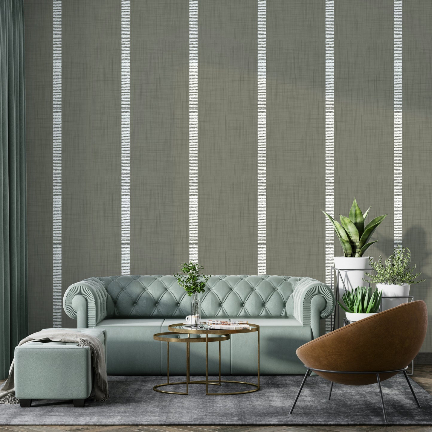 Durable neutral wallpaper design


