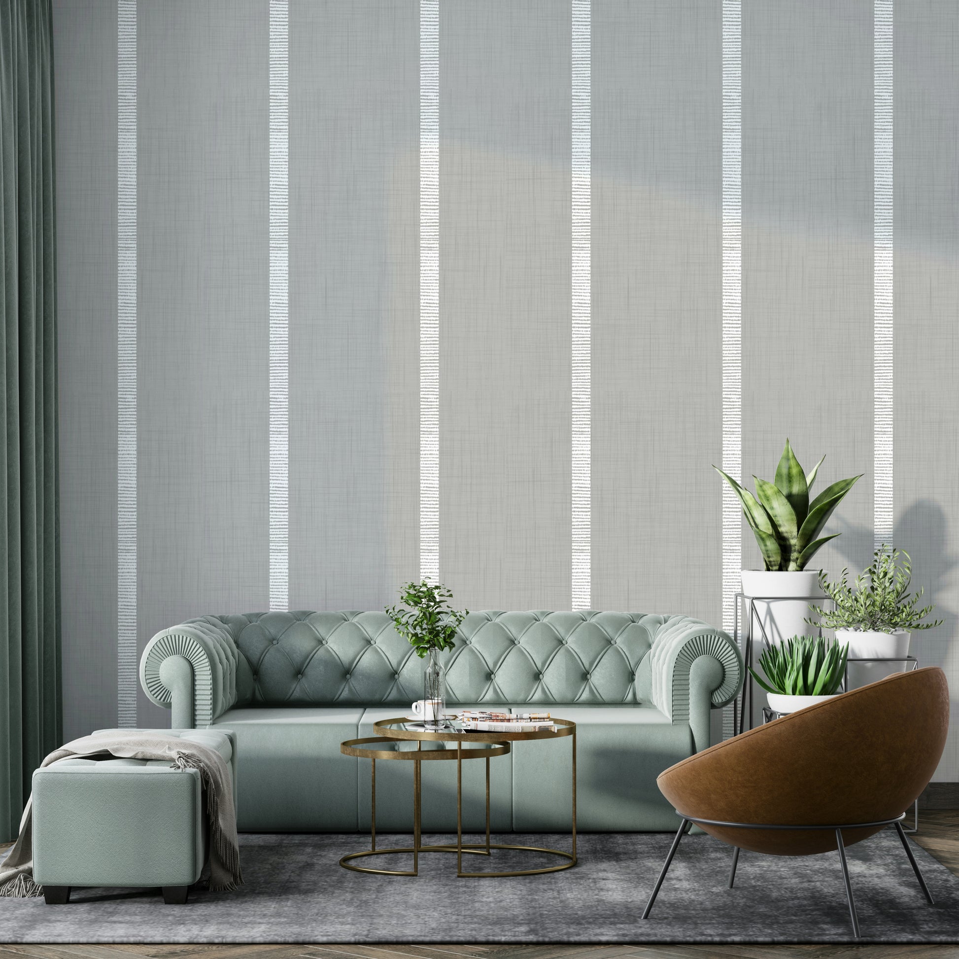 Boho modern wallpaper design

