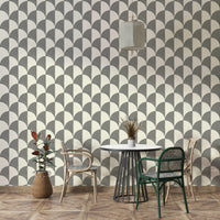 The high-resolution print captures fine details of the lines and colors.

