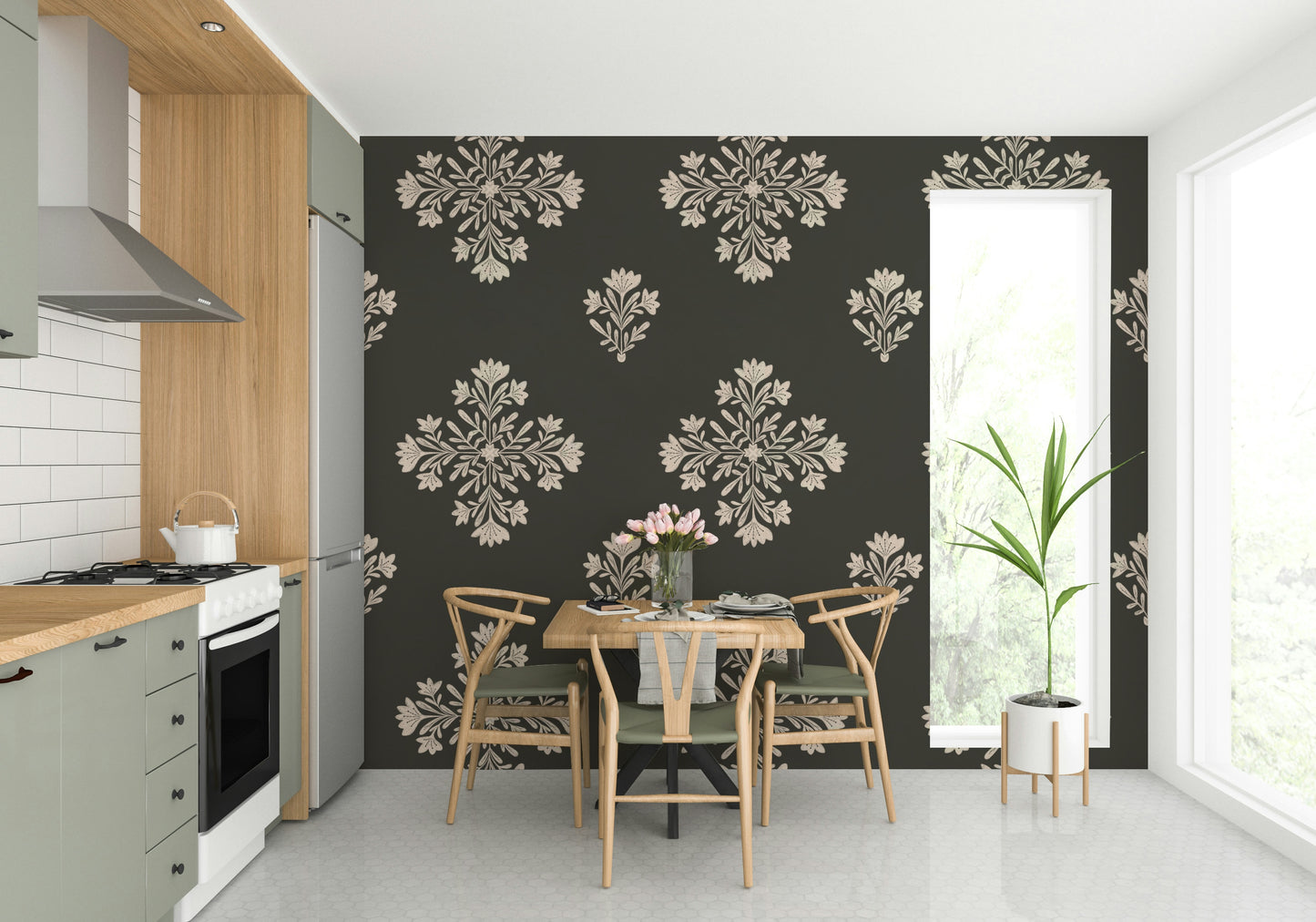 Durable vibrant wallpaper


