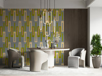 Moderno wallpaper for accent walls, combining style and simplicity.