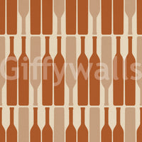 Modern geometric wall mural perfect for living rooms.

