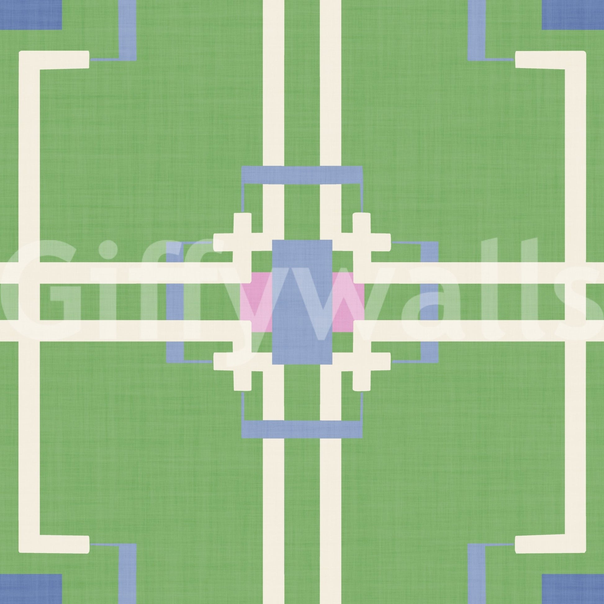 Bright and stimulating wall art.

