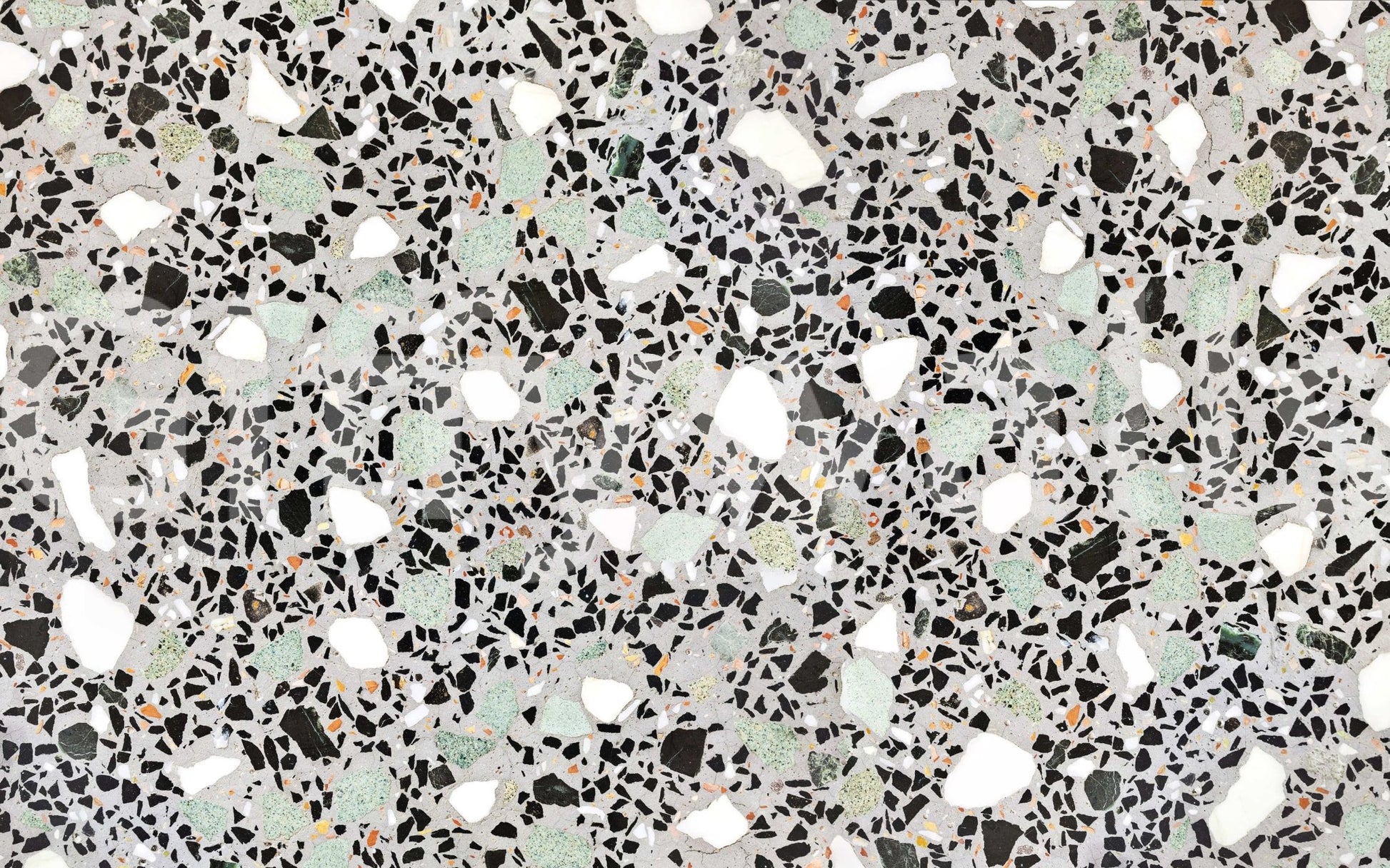 Geometric abstract aggregate Modern Terrazzo wall mural modern style.