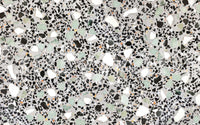 Geometric abstract aggregate Modern Terrazzo wall mural modern style.