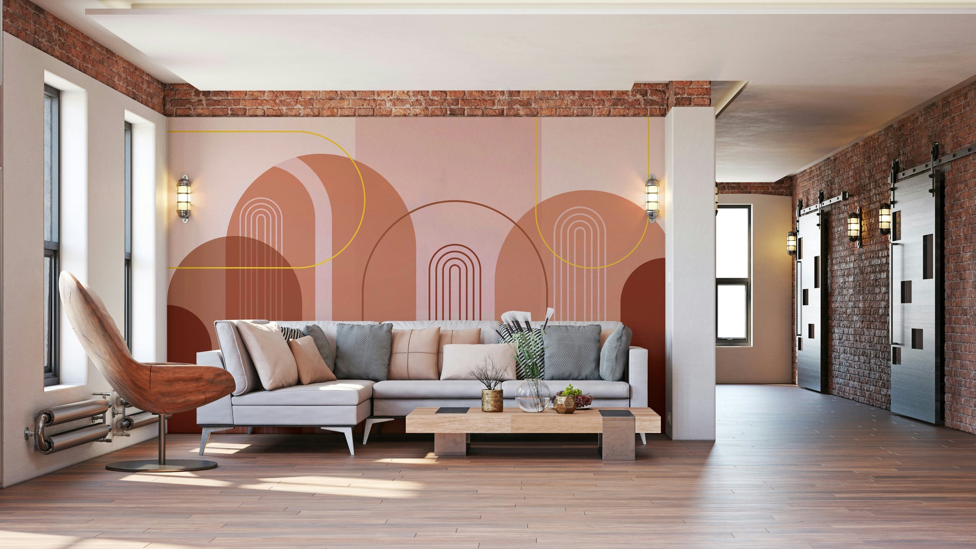 Elegant vintage-inspired wall decor

