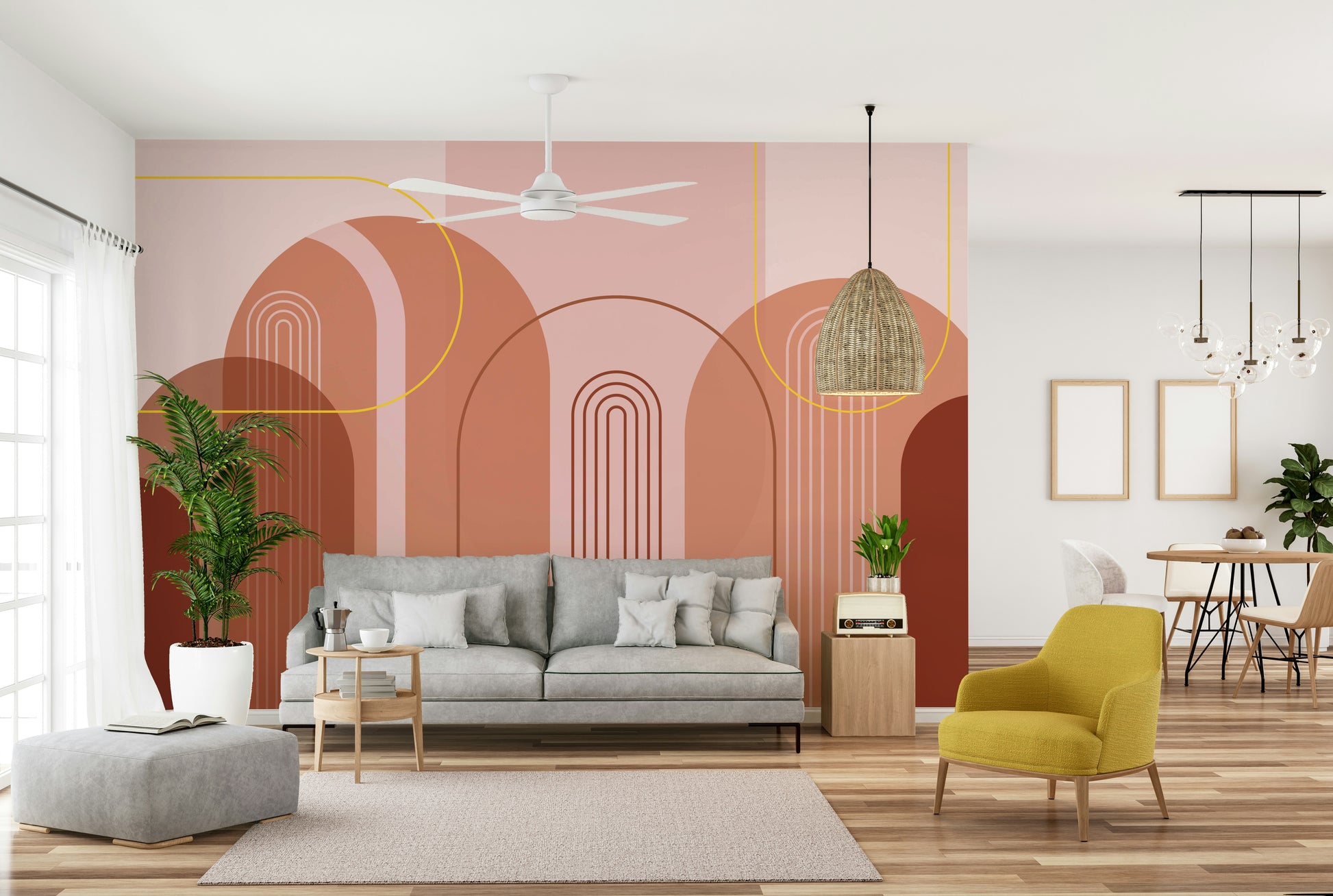 Perfect for contemporary living rooms

