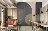 Modern linen wallpaper for cozy interiors


