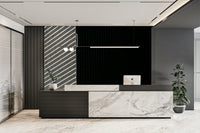 A beautiful modern office wallpaper mural for a professional space.

