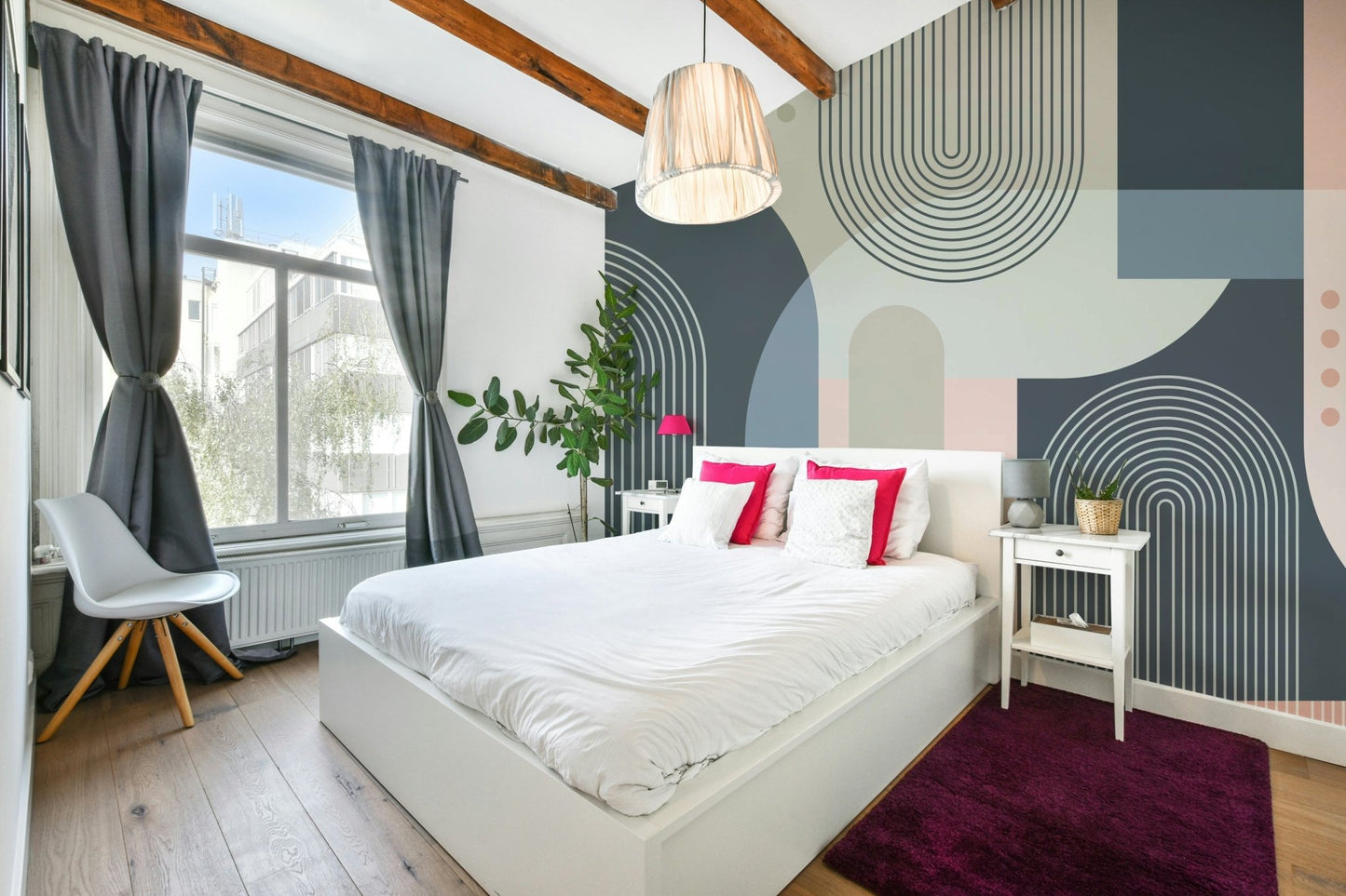 The style is artistic and modern.

