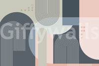 The design is non-realistic and interpretive.

