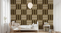 Modern Textured Signs Earthy Wallpaper⁠