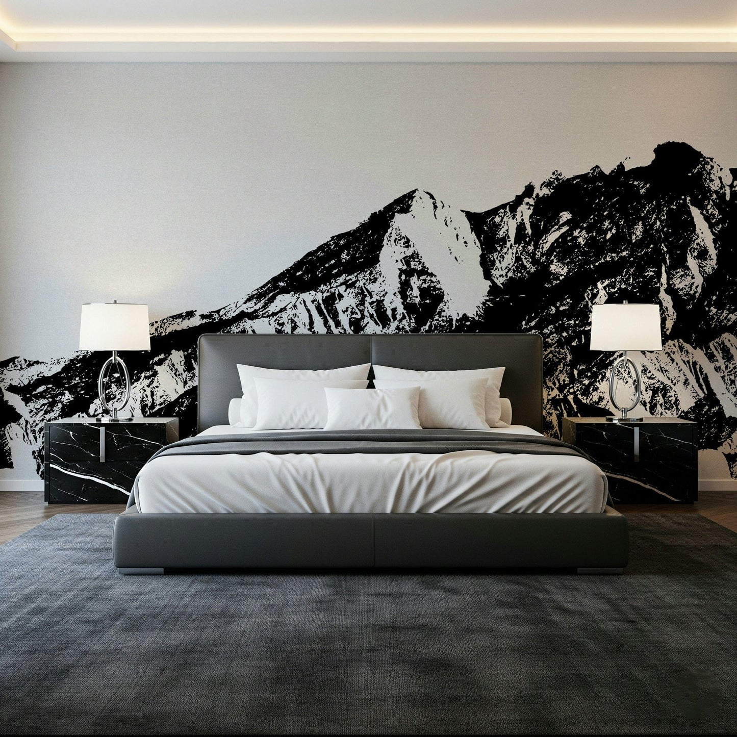 Monochrome Majesty Wall Mural -2594671
