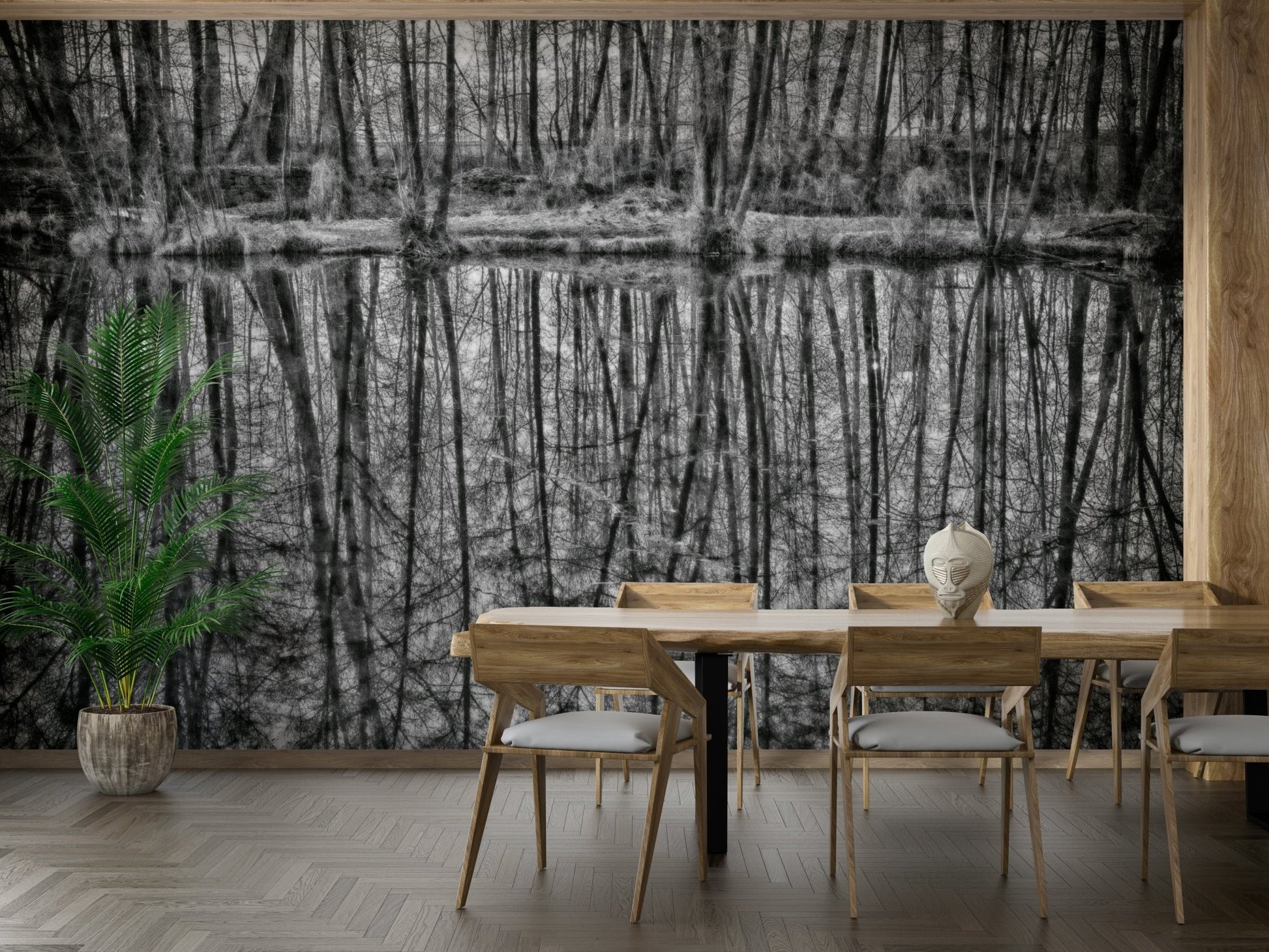 Minimal nature wallpaper for walls
