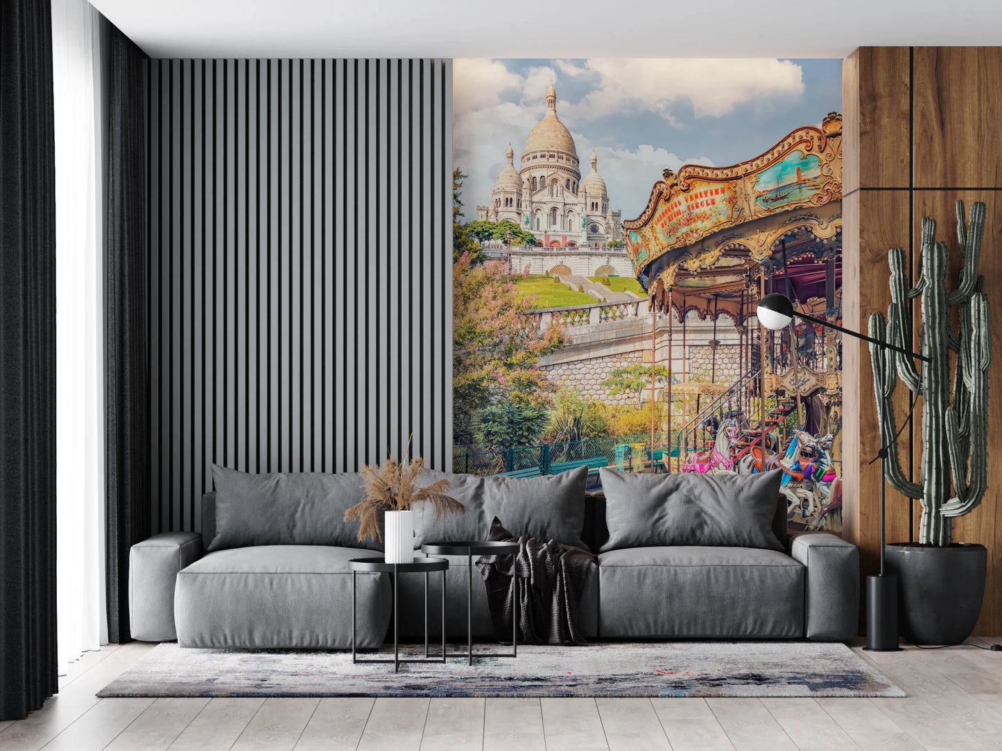 Montmartre Melody Wall Mural