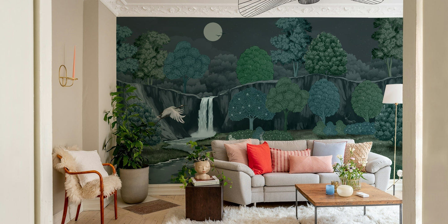 The image has a calm, tranquil mood.

