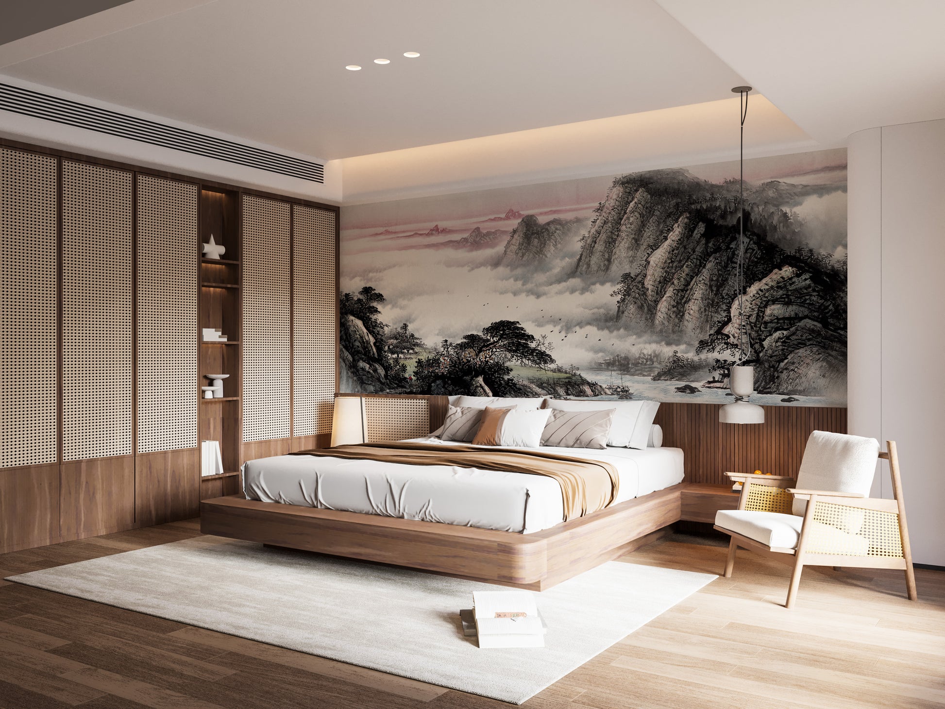 Moonlit Water Landscape Wallpaper Murals - Giffywalls