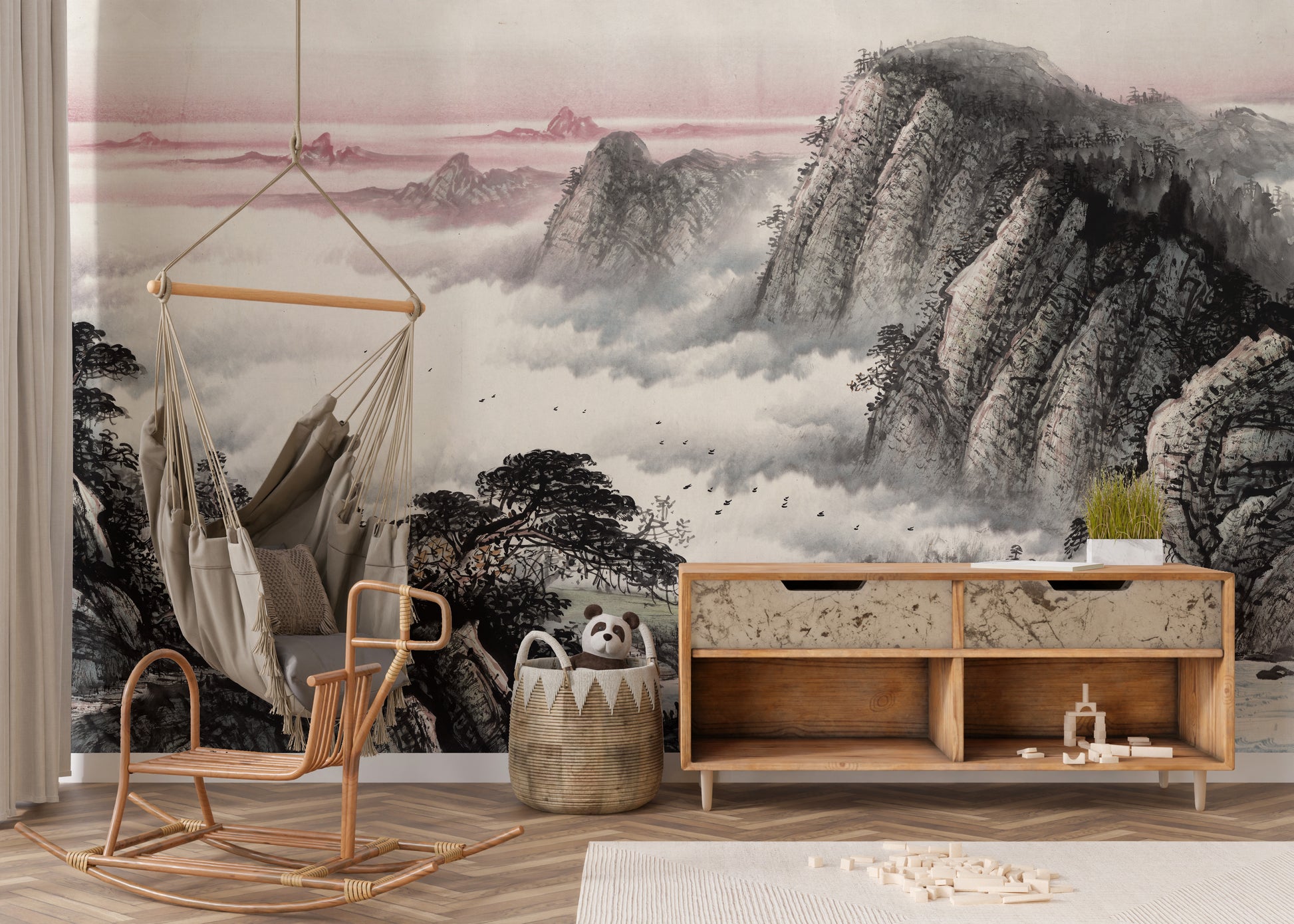 Moonlit Water Landscape Wallpaper Murals - Giffywalls