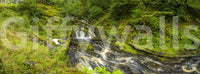 Mossy Falls elegant wallpaper

