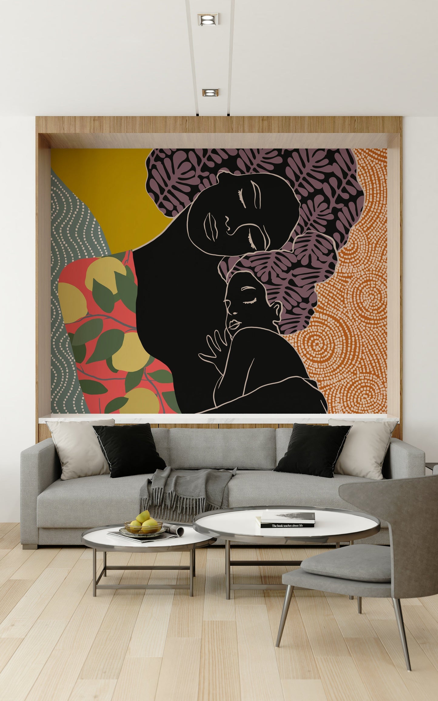Mother's Embrace Wall Mural