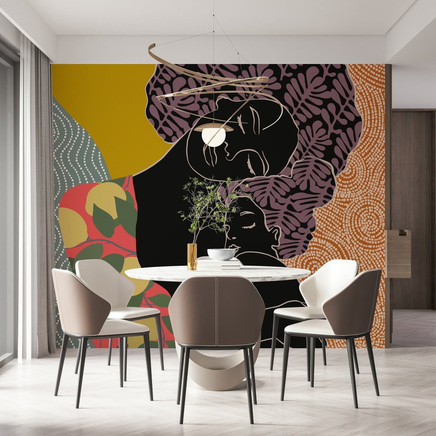 Mother's Embrace Wall Mural