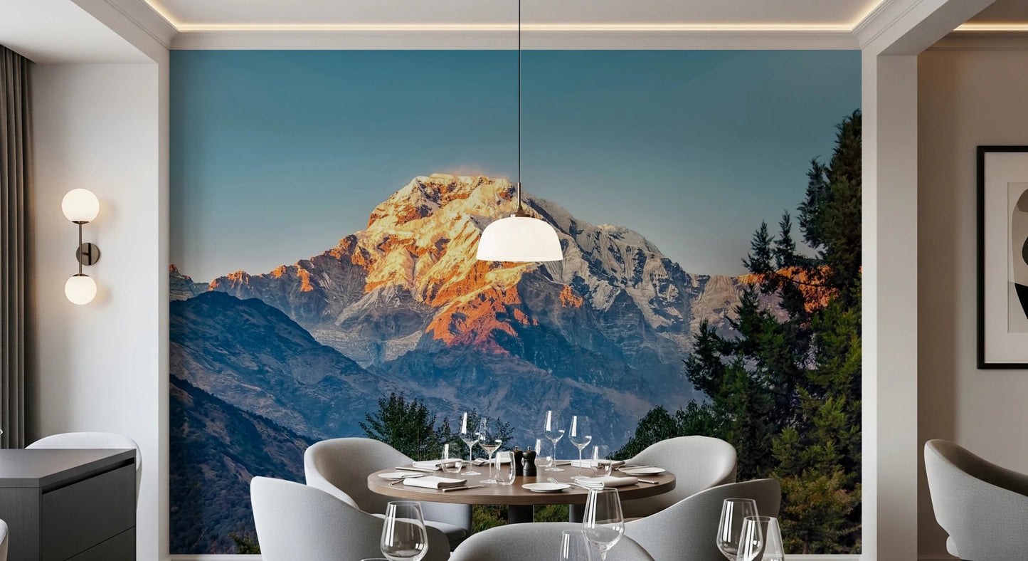 Mountain Dawn Wall Mural