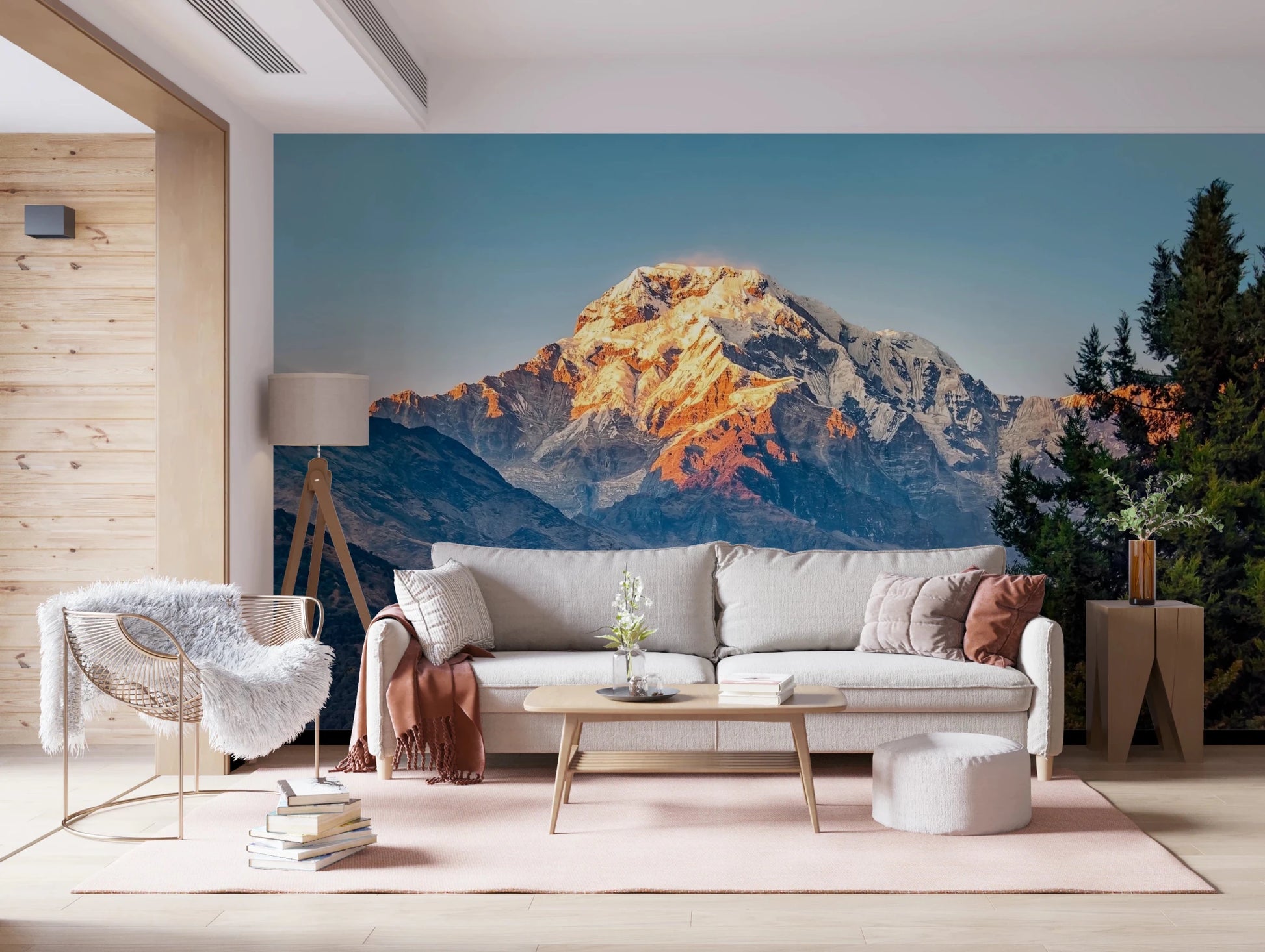 Mountain Dawn Wall Mural