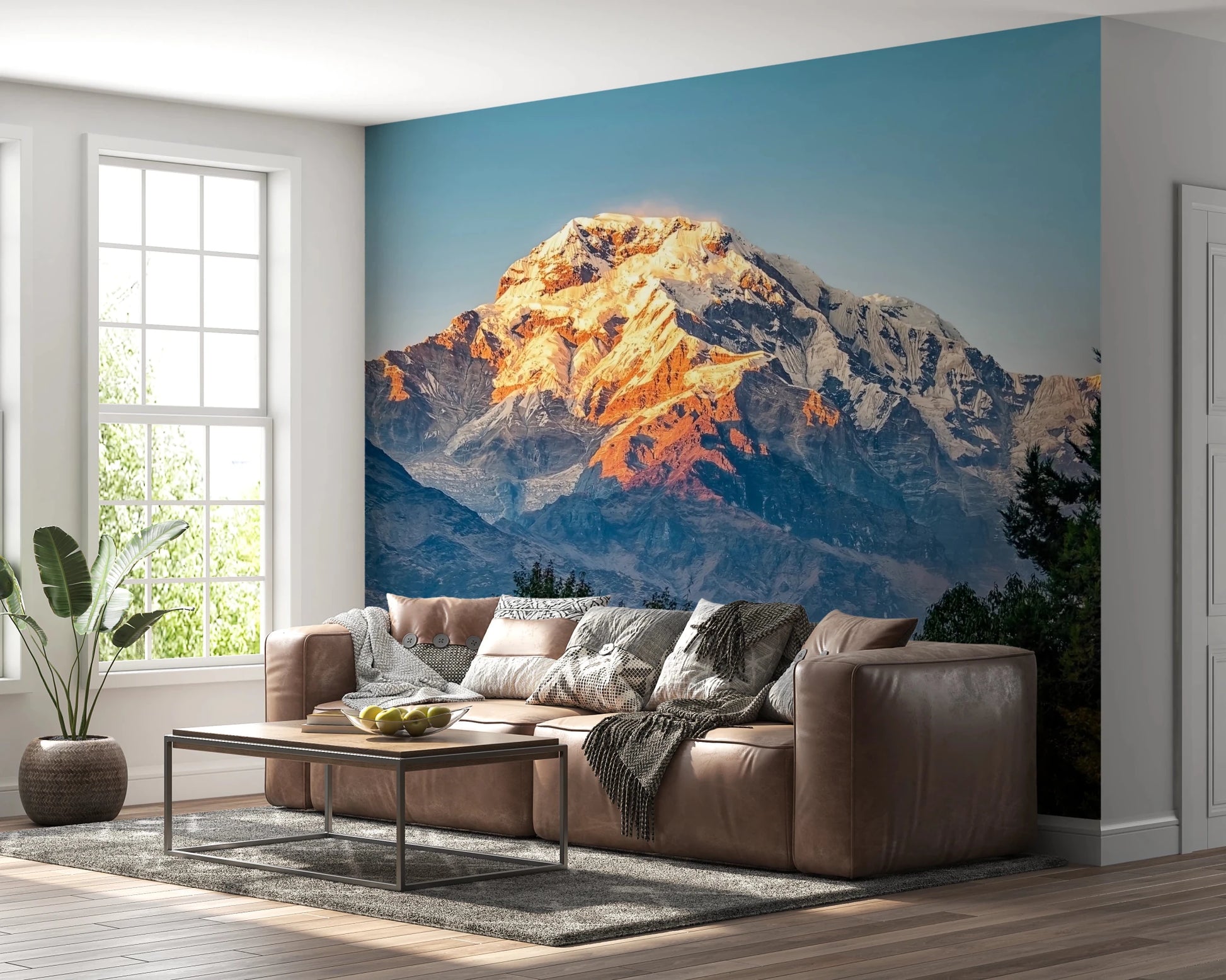 Mountain Dawn Wall Mural
