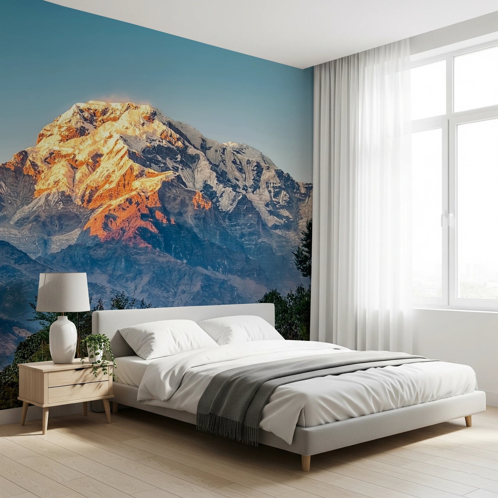 Mountain Dawn Wall Mural