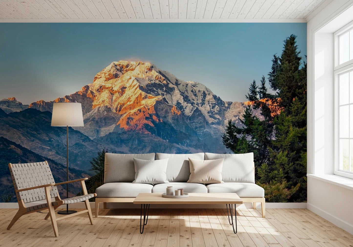Mountain Dawn Wall Mural
