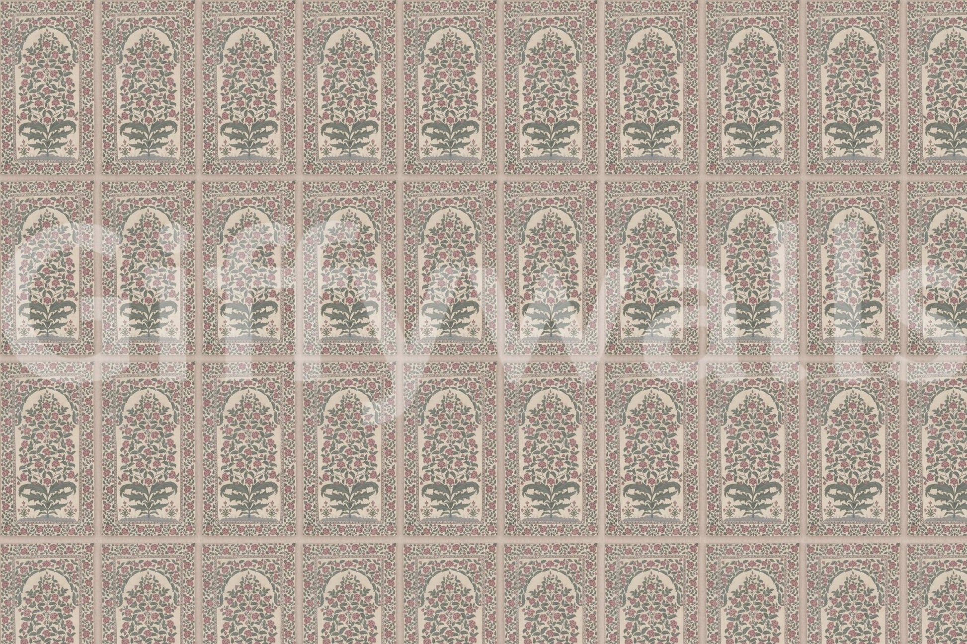 Artistic archway wall covering for entryway decor