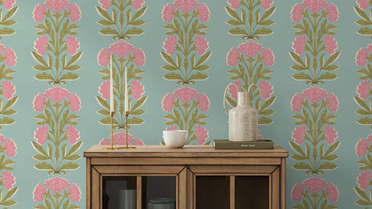 The colors are soft and gentle tones.

