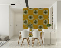 A high-quality serene flower wall mural for walls.

