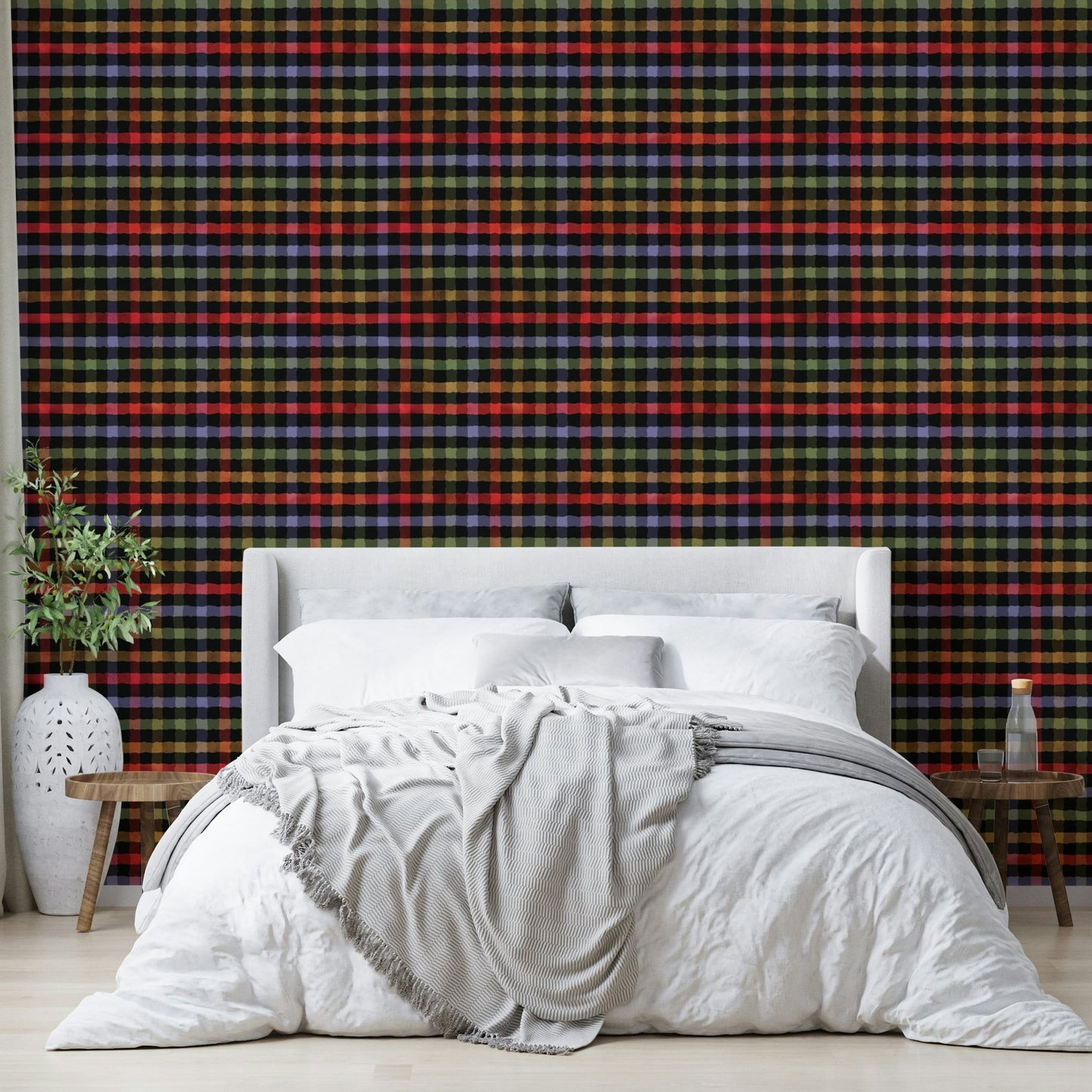 Unique blend of classic patterns and dark academia style.

