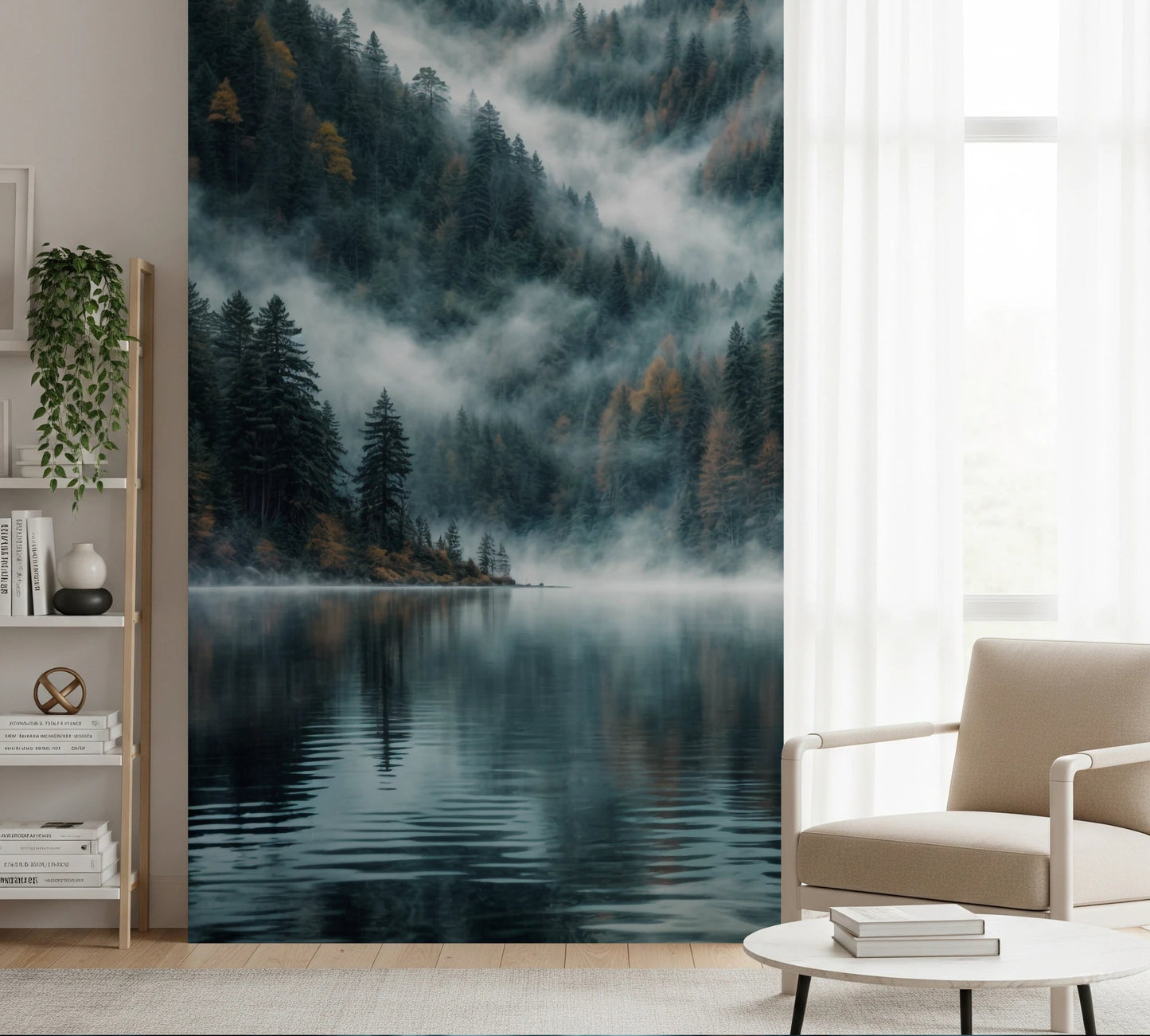 Mystic Lake Reflections Wall Mural